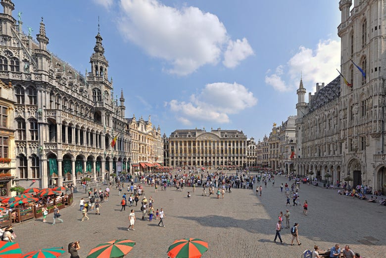 Admire Brussels' stunning Grand Place